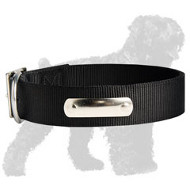 Extra Strong 2 Ply Nylon All Weather Collar for Black Russian Terriers