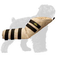 Strong Jute Hidden Bite Protection Sleeve for Russian Terriers