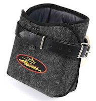 Like Leather Hand Protector for Black Russian Terrier training