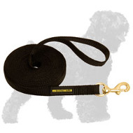 Tracking Nylon Black Russian Terrier Leash