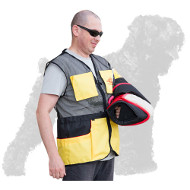 Lightweight Jute Black Russian Terrier Protection Sleeve