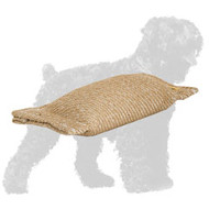 Lightweight Pocket Jute Russian Terrier Bite Tug