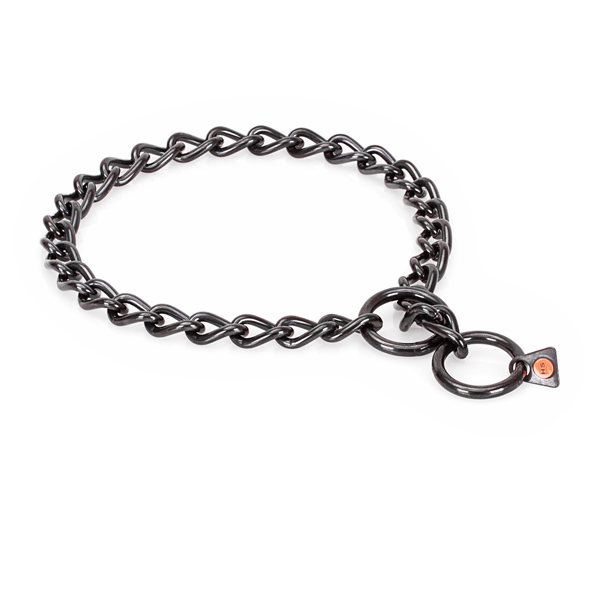 Obedience training canine fur saver manufactured from strong stainless steel