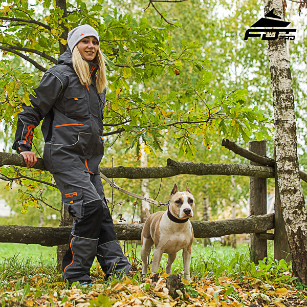 Unisex Design Active Dog Training Professional Pants with Back Pockets