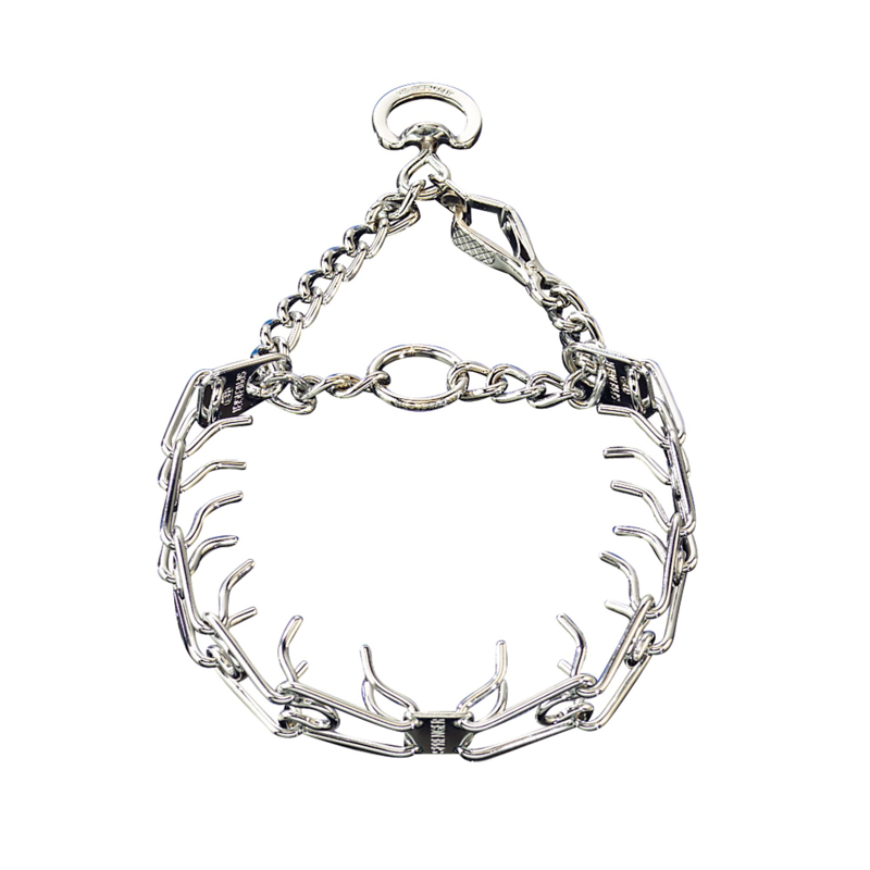 Have Chrome Pinch Prong Collar w/h Quick Release-Russian Terrier