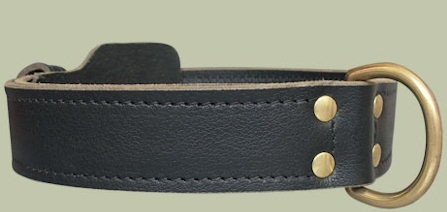 Double Layer Collar 1 3/4 inch for Black Russian Terrier