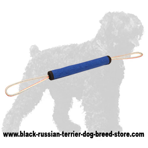 Reliable French Linen Russian Terrier Bite Roll with Loops