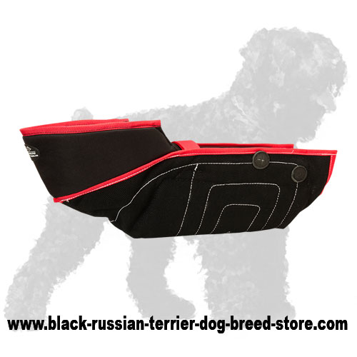 Reliable French Linen Black Russian Terrier Sleeve for Training - Click Image to Close