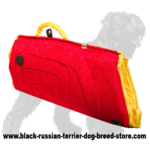 Durable French Linen Russian Terrier Bite Sleeve