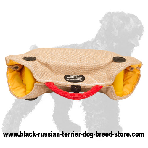Reliable Jute Black Russian Terrier Bite Builder
