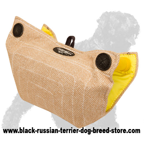 Jute Russian Terrier Bite Builder for Puppy Training