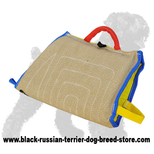 Safe Jute Russian Terrier Sleeve for Puppy Training