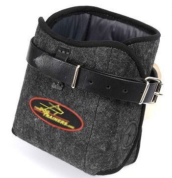 Like Leather Hand Protector for Black Russian Terrier training