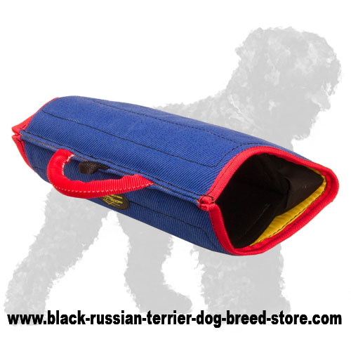 Multifunctional French Linen Black Russian Terrier Bite Developer - Click Image to Close