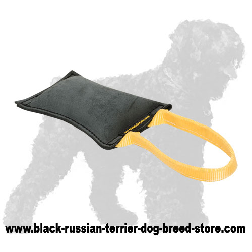 High Quality Leather Russian Terrier Bite Tug