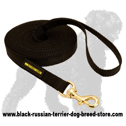 Tracking Nylon Russian Terrier Leash