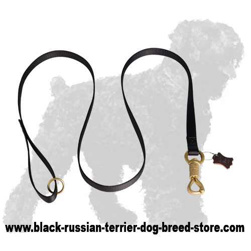 Walking Nylon Black Russian Terrier Leash