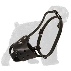 Soft durable leather for your Black Russian Terrier