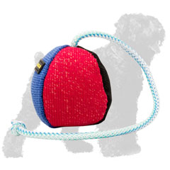 French Linen Training Bite Russian Terrier Ball
